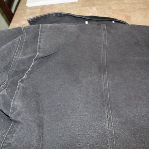 Carhartt Sandstone Traditional Coat Size Large Tall C26 BLK - Arctic Quilt Lined - Picture 15 of 15